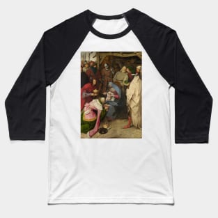 The Adoration of the Kings - Jan Gossaert Baseball T-Shirt